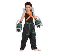 Chaks Costume Katsuki Bakugo, tenue officielle My Hero Academia, ensemble anime 5 pièces pour carnaval et bande dessinée