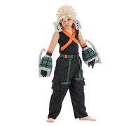 Chaks Costume Katsuki Bakugo, tenue officielle My Hero Academia, ensemble anime 5 pièces pour carnaval et bande dessinée