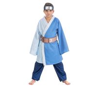 Chaks - Costume Mitsuki pour garçons, tenue officielle Naruto, ensemble anime 5 pièces pour carnaval, cosplay et Comic Con