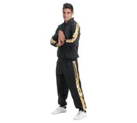 Chaks - Costume survêtement, 2 pièces, jogging, look rappeur, tenue de fête des années 80 pour Kanreval, Festival