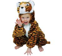 Chaks - Cs850055/104 - Costume Peluche Tigre Toon 104 cm 3 Ans