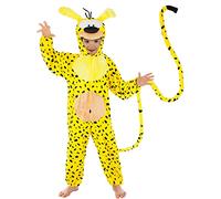 CHAKS Déguisement combinaison Marsupilami enfant - Jaune - 9 à 10 ans (140 cm)