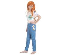 Chaks Déguisement Nami One Piece Enfant - Bleu - 11 à 12 Ans (152 cm)
