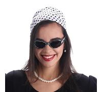 Chaks - Ensemble d'accessoires années 50 pour femmes, déguisement rétro
