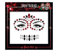 Chaks FJL349, Bijoux de Visage adhésifs Day of The Dead