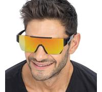 Chaks - Lunettes à effet miroir, lunettes de fête à verres miroirs