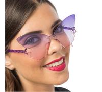 Chaks - LUNETTES PC PAPILLON VERRES FUMÉS VIOLET ADULTE