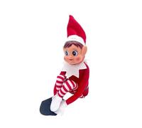 Chaks - Lutin FARCEUR Fille Elvie 10X5X38CM Rouge