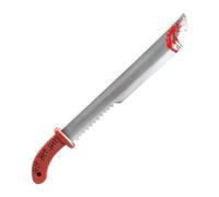 Chaks - MACHETTE SCIE Jouet Plastique Horreur Sang 60CM - Accessoire de déguisement - Cosplay pour Halloween - Thême(s) :