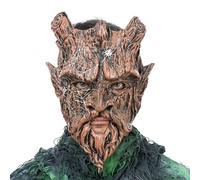 Chaks - Masque d'arbre avec toiles d'araignée, masque de sorcier pour adultes, accessoires de costume pour Halloween et carnaval