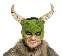 Chaks - Masque de mousse, masque facial pour adultes, accessoires de costume pour fêtes d'horreur, Halloween, carnaval et soirées à thème