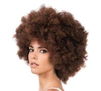 Chaks - Perruque bou pour adulte, perruque disco des années 70 | Chevelure bou volumineuse pour le carnaval, les festivals et les soirées à thème, accessoire de costume au look disco