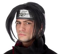 Perruque Itachi Naruto adulte - Noir - Taille Unique