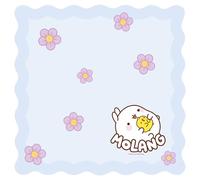 Chaks - Serviettes Molang, lot de 20, accessoires de fête officiels Molang, 30 x 30 cm, décoration de table aux couleurs pastel pour les fêtes d'anniversaire d'enfants