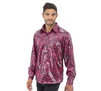 Chaks - T-shirt à paillettes, chemise animalier pour le carnaval