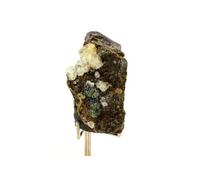 CHALCOPYRITE + CALCITE - Pierre Naturelle en Provenance de France, Anduze - Minéral Brillant et Coloré 196.30 ct - Certificat d'Authenticité Inclus