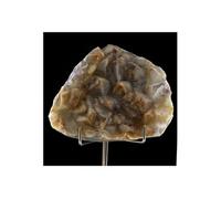 Fluorite + Quartz. 766.00 Ct. Fontsante Mine, Var, France.