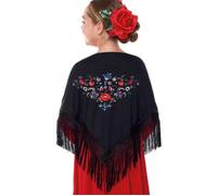 Châle Brodé Noir Enfant - PARTILANDIA 2010, S.L. - Carnaval, Flamenco