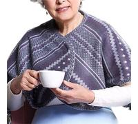 Châle Chaud For Fauteuil Roulant, Cape Portable For Fauteuil Roulant, Confortable Et Respirante, Lavable En Machine Protégeant La Nuque Des Personnes Âgées Du Froid