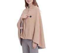 Châle Chauffant à Capuche Couverture Portable Avec 3 Niveaux De Chaleur | Châle Chauffant USB À Porter Pour l'Hiver, Maison, Bureau, , Vacances, Dortoir, Lecture, Travail, Études, Détente