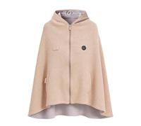 Châle Chauffant à Capuche Poncho Thermique À Porter Avec Chauffage Rapide 3 | Châle à Capuche USB Portable Pour l'Hiver, Maison, Bureau, , Vacances, Dortoir, Lecture, Travail, Études, Déte