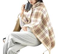 Châle Chauffant For Fauteuil Roulant En Velours Épais, Facile À Porter, Chaud Et Confortable Convient Aux Personnes Âgées Et Handicapées(I,Large)