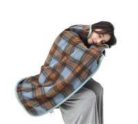 Châle Chauffant For Fauteuil Roulant En Velours Épais, Facile À Porter, Chaud Et Confortable Convient Aux Personnes Âgées Et Handicapées(J,Small)