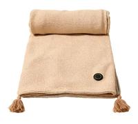 Châle chauffant pour femme - Châle chauffant à 3 niveaux, couverture avec arrêt automatique de 4 heures | Pour voiture, camping, randonnée, lit, maison, hiver, voyage, climat froid intérieur chaud