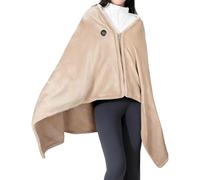 Châle chauffant réglable rechargeable par USB, couverture chauffante sans fil, pour chambre, bureau, école, voyage, camping, pique-nique, extérieur, parc, stade, équitation, cyclisme, hiver, automne