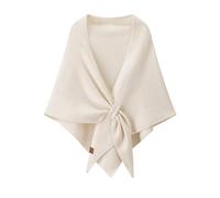 Châle De Couleur Unie Pour Toutes Les Saisons Style Coréen Cardigan Tricoté En Cachemire Poncho Cape réversible pour Femme élégant Cardigan Ouvert sur Le Devant pour l'automne et l'hiver(5 couleurs)