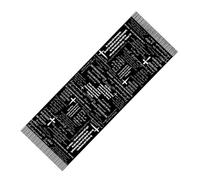 Châle de prière chrétienne, enveloppement doux, accessoire de prière des Écritures pour le confort et la dévotion, matériau en tissu respirant, écharpe enveloppante d'écritures pour le culte des mères