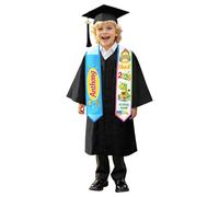 ChâLe De Remise De DiplôMes éLéGant Pour Enfants ÉCharpe Et Cape De Remise De DiplôMes Avec Ceinture Pour Jeunes DiplôMéS Tenue LéGèRe Toutes Les Occasions