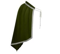 Châle élégant polyvalent idéal pour style demi-épaule tendance accessoire parfait avec robes tenues soirée enveloppe douceur subtile rehausse féminine quotidienne (Army Green, One Size)