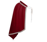 Châle élégant polyvalent idéal pour style demi-épaule tendance accessoire parfait avec robes tenues soirée enveloppe douceur subtile rehausse féminine quotidienne (Red, One Size)