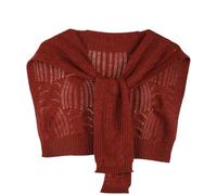 Châle en Cachemire Pashmina pour Femme Hdhdeueh, Petite écharpe tricotée, Bavoir Multifonctionnel en Cachemire