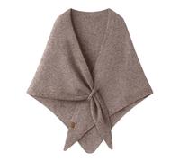 Châle en tricot Pashmina 2026, châles et écharpes, cardigan, cape, épaule, haut, pull, châle, écharpe, kaki, Taille unique