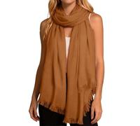 Châle Femme Cache-Col Chaud Écharpe Longue Tricotée Isolation Thermique Efficace Sortie Élégante Accessoire Quatre Saisons Confort Cou Optimal Rayures Classiques Intemporel Ourlets Renforcés Durables