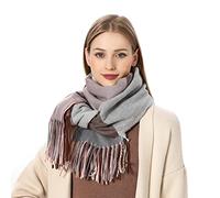 Chale Femme Écharpes Echarpe Marron Chaud Bordeaux Grosse Ponchos Et Capes Foulard Leopard Long Écharpe Châle Coffret Cadeau Rouge Acrylique