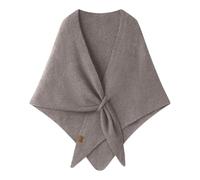 Chale Femme Poncho Hiver Chaud Grosse Echarpe Châles Laine Polaire Cape Ponchos Et Capes Vetement Manteau Cachemire Echarpes Foulards Chic Elegant Etoles Vêtements Automne Etole Mariage Grande Chaude