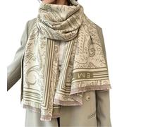 Châle imprimé pour femme, poncho doux et chaud, cape-manteau, châle-couverture ouvert sur le devant, grande taille