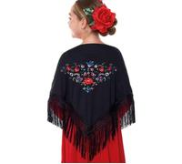 Châle Noir Brodé enfant