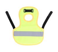 Chaleco reflectante Para Pollo, ropa de Pollo intercambiable, Chaleco ligero y cálido Con arnés Para Aves de Corral Para gallinas, patos y gansos (Vert Fluo)