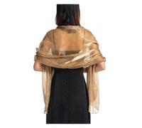 Châles de couleur pure for femmes, for robes de soirée, de mariée, de demoiselle d'honneur, de mariage, boléro, châle for dames Pour Robe De Mariée En Soirée(Camel)