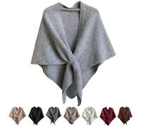 Châles en pashmina pour femme, châles en laine tricotée unie pour toutes les saisons, écharpes en laine et cachemire, pour un usage quotidien