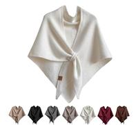 Châles en pashmina pour femme, châles en laine tricotée unie pour toutes les saisons, écharpes en laine et cachemire, pour un usage quotidien