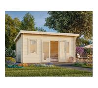 Chalet de jardin Lisa en bois - PALMAKO - Ep.44 mm - 470x350 cm - 14.9 m²