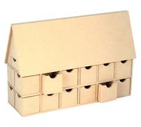 Chalet De L'avent Mdf 31x21x10,5 Cm