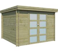 Chalet en Bois 7,26 m² Oregon Chalet Seul (traité Autoclave Classe 3)