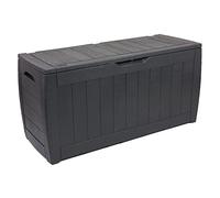 Chalet et Jardin 12HOLLYWOOD Coffre de Rangement pour le Jardin Anthracite 270 L