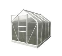 Serre polycarbonate Diamant 66 + base - 3,76 m² - Chalet et Jardin